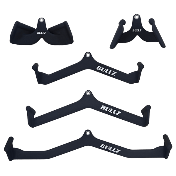 Bullz Premium Cable Attachment Set - Gymsportz