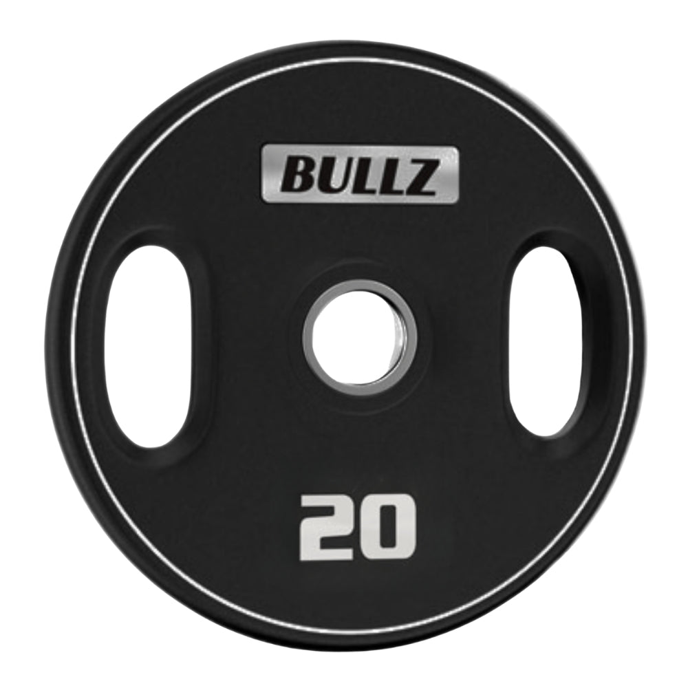 Bullz Urethane Olympic Double Handle Plates (2 inch) - Gymsportz