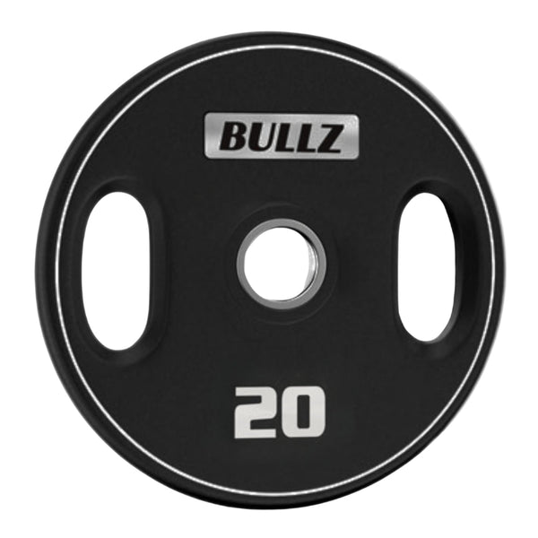Bullz Urethane Olympic Double Handle Plates (2 inch) - Gymsportz