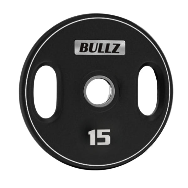 Bullz Urethane Olympic Double Handle Plates (2 inch) - Gymsportz