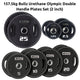 Bullz Urethane Olympic Double Handle Plates Set (2 inch) - Gymsportz