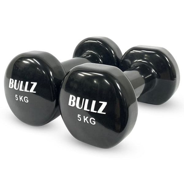 Bullz Vinyl Dumbbells (In Pairs) - Gymsportz