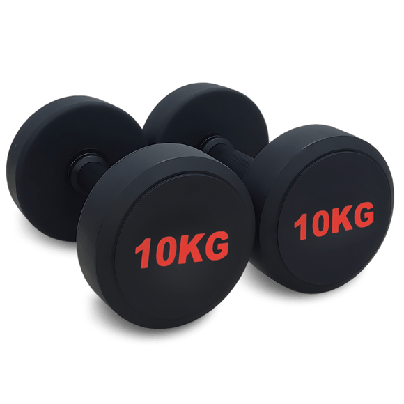 Commercial TPU Round Dumbbell Set A (2KG TO 20KG) - Gymsportz