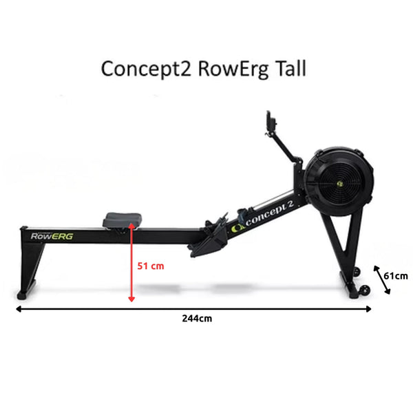 Concept2 RowErg Indoor Rowing Machine (Tall) - Gymsportz