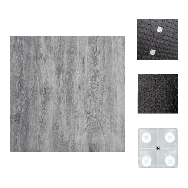 Durapro Premium Series Gym Mat (20mm) - Woody Ash - Gymsportz