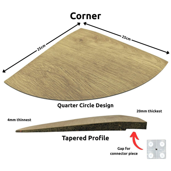 Durapro Premium Series Gym Mat (20mm) - Woody Oak - Gymsportz