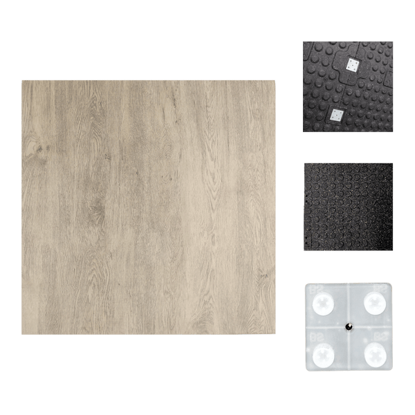 Durapro Premium Series Gym Mat (20mm) - Woody Walnut - Gymsportz