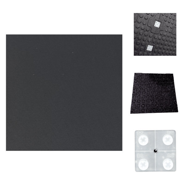 Durapro Premium Series Gym Mat (25mm) - Black - Gymsportz