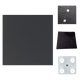 Durapro Premium Series Gym Mat (25mm) - Black - Gymsportz