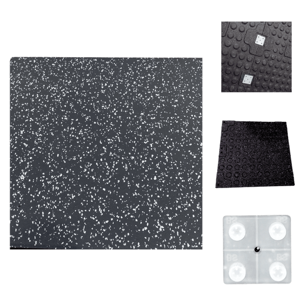 Durapro Premium Series Gym Mat (25mm) - White - Gymsportz