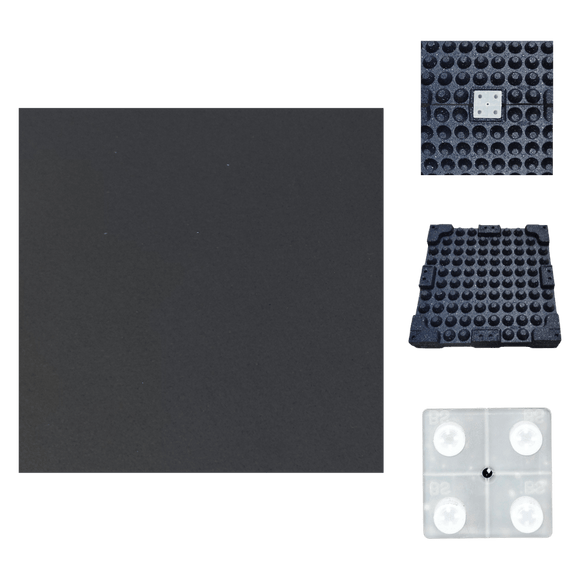 Durapro Premium Series Gym Mat (50mm) - Black - Gymsportz