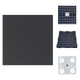 Durapro Premium Series Gym Mat (50mm) - Black - Gymsportz