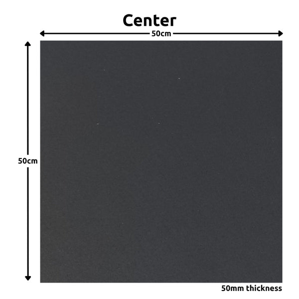 Durapro Premium Series Gym Mat (50mm) - Black - Gymsportz