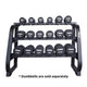 Force USA 3 Tier Round Dumbbell Rack - Gymsportz