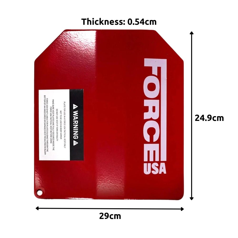 Force USA 4kg Curved Weight Vest Plates (Pair of 2kg) - Gymsportz