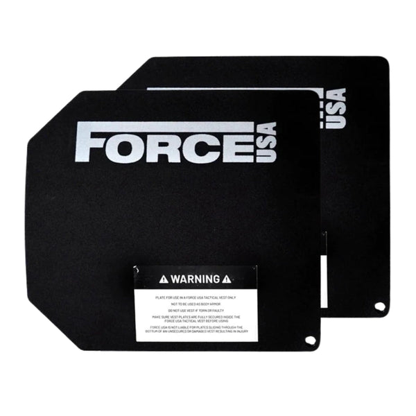 Force USA 9kg Curved Weight Vest Plate (Pair of 4.5kg) - Gymsportz