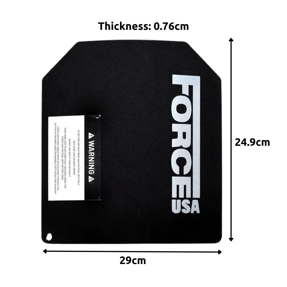 Force USA 9kg Curved Weight Vest Plate (Pair of 4.5kg) - Gymsportz