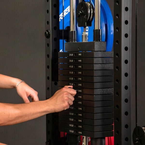 Force USA M10 150lbs Weight Stack for M10 All-In-One Trainer (F-M10-WS-150LBS) - Gymsportz