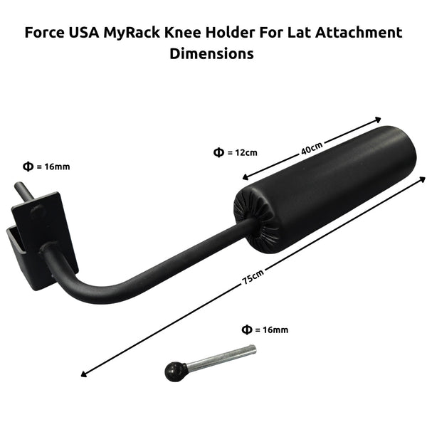 Force USA MyRack Knee Holder for Lat Attachment (F - MYRACK - KNEE) - Gymsportz