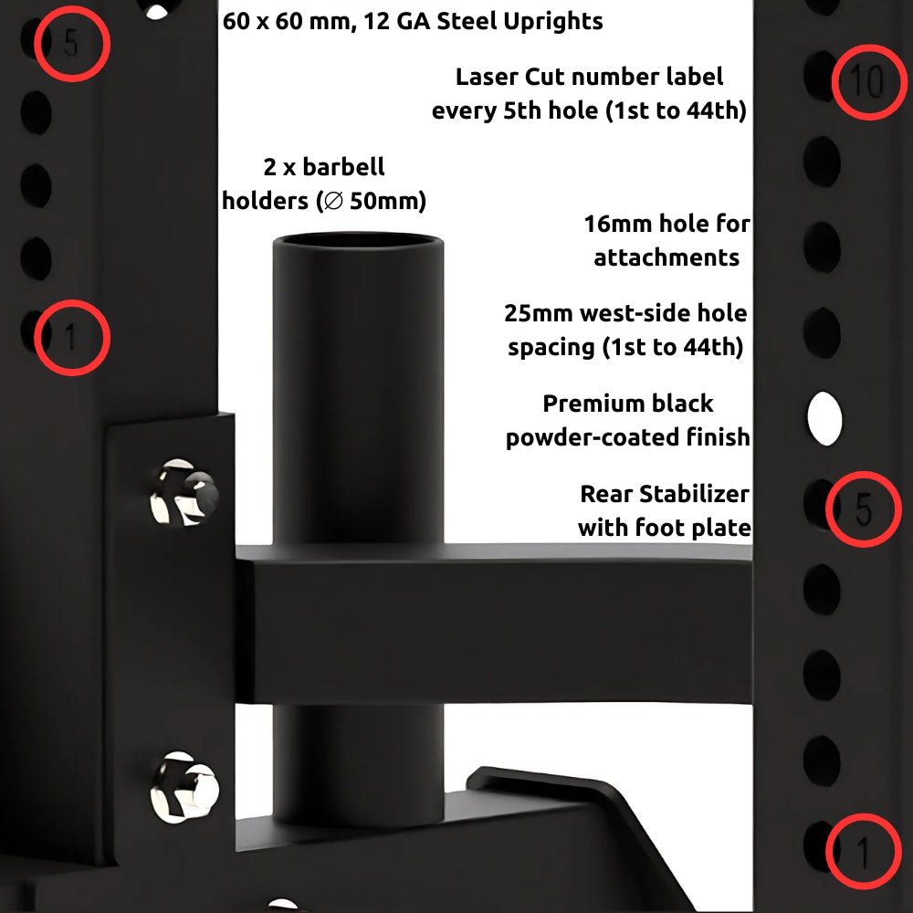 Force USA MyRack Power Rack - Gymsportz