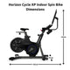 Horizon Cycle XP Indoor Spin Bike - Gymsportz