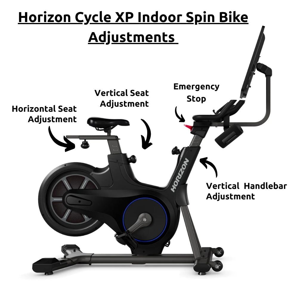 Horizon Cycle XP Indoor Spin Bike - Gymsportz