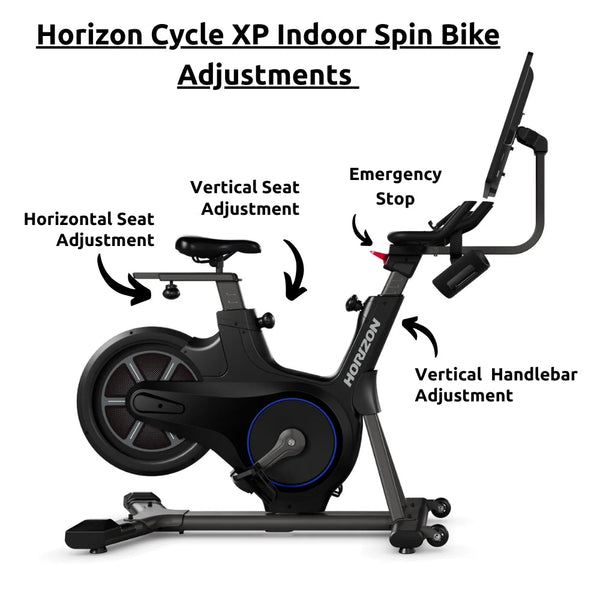 Horizon Cycle XP Indoor Spin Bike - Gymsportz