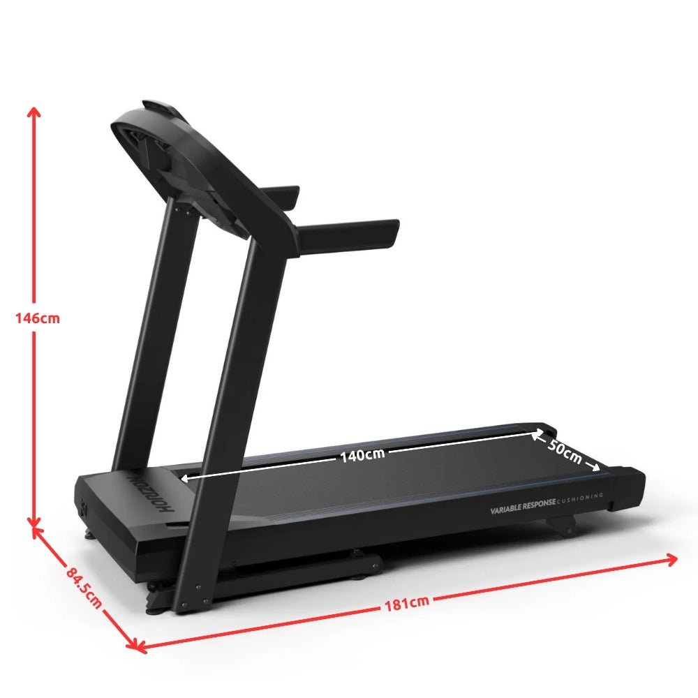 T101 treadmill dimensions sale