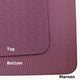 Natural Rubber Yoga Mat (SP2000EPY) - Gymsportz