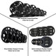 Olympic Barbell and Weight Plate Set - Gymsportz