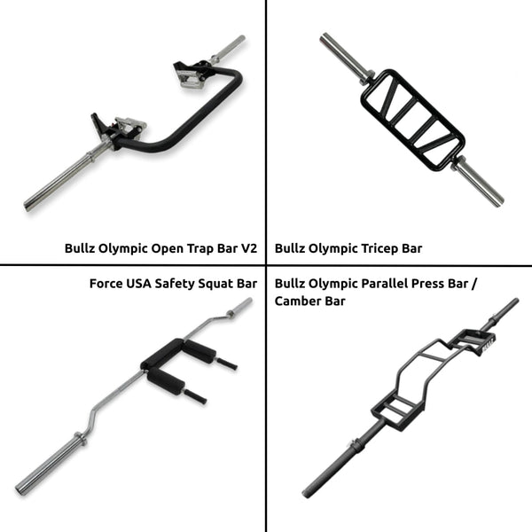 Olympic Barbell and Weight Plate Set - Gymsportz