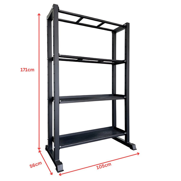 Pivot 4 Tier Modular Storage Rack (105cm) - Gymsportz