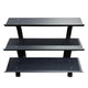 Pivot 492 - 3 Flat Tray Dumbbell Rack - Gymsportz