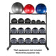 Pivot 497BSR Gym Balls Storage Rack - Gymsportz