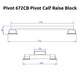 Pivot 672CB Pivot Calf Raise Block - Gymsportz