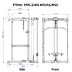 Pivot HR-LR02 Lat & Row Attachment - Gymsportz