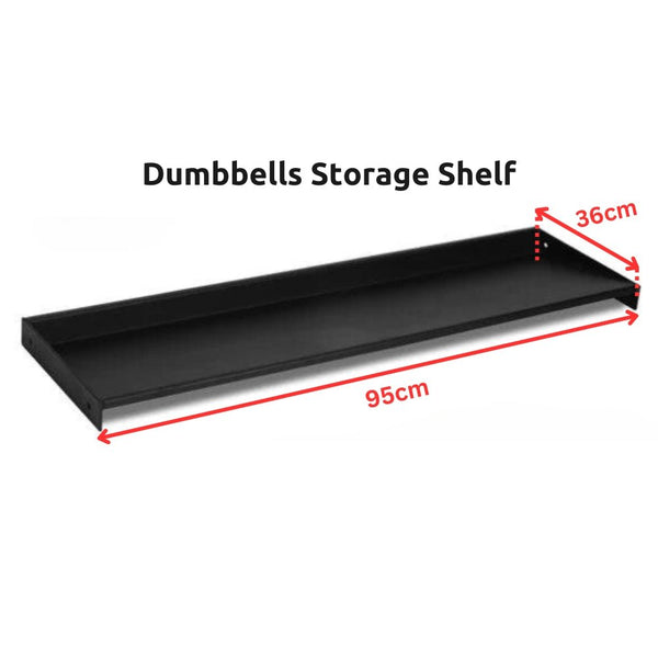 Pivot MSR - DBT - 95 Dumbbells Storage Shelf (95cm) - Gymsportz