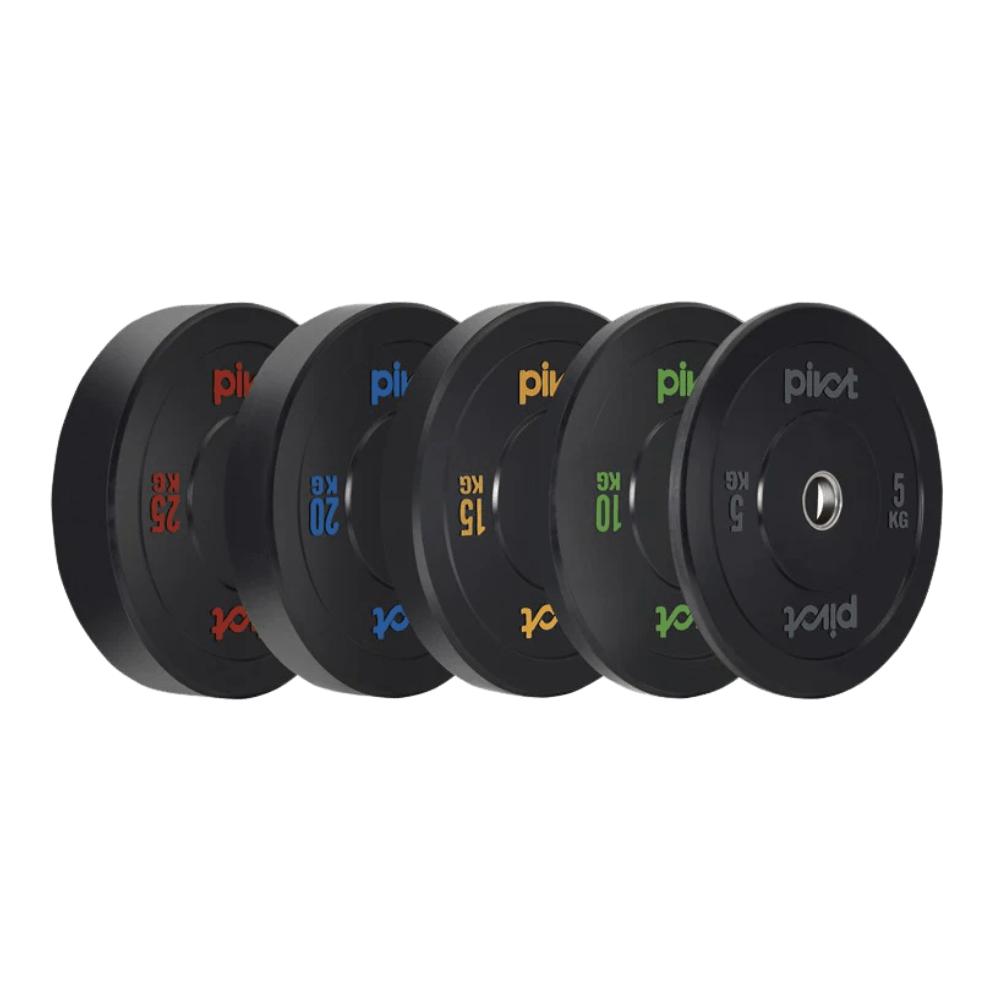 Pivot Pro Olympic Bumper Plates Set - Gymsportz