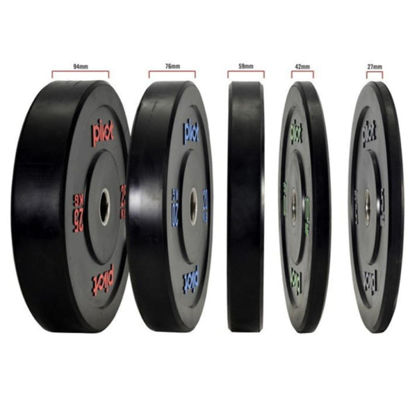 Pivot Pro Olympic Bumper Plates Set - Gymsportz