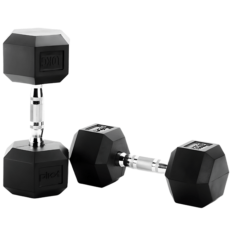 Rubber Hex Dumbbells in Singapore - Shop Top Fitness Brands