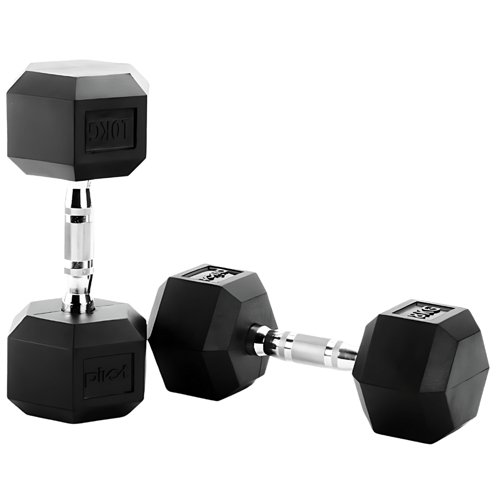 Pivot TPU Hex Dumbbells Set B (2KG to 20KG) - Gymsportz