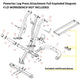 Powertec Leg Press Attachment (WB-LPA24) - Gymsportz