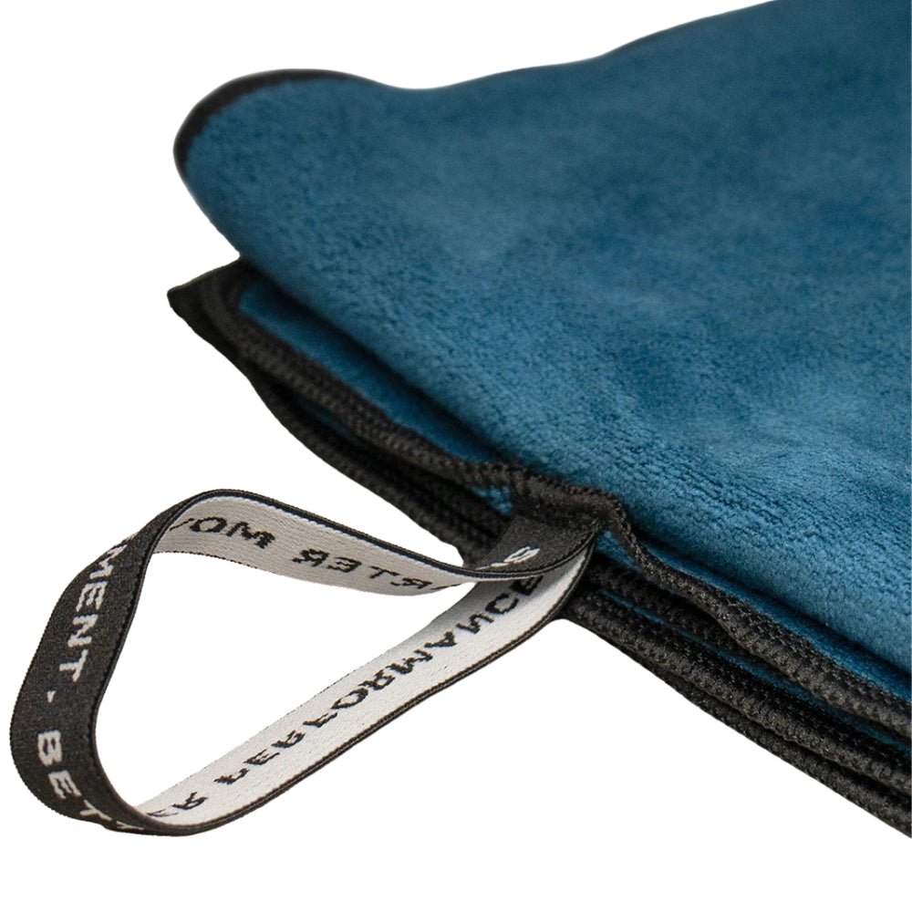 PTP Microfibre Action Towel Large - Petrol Blue - Gymsportz
