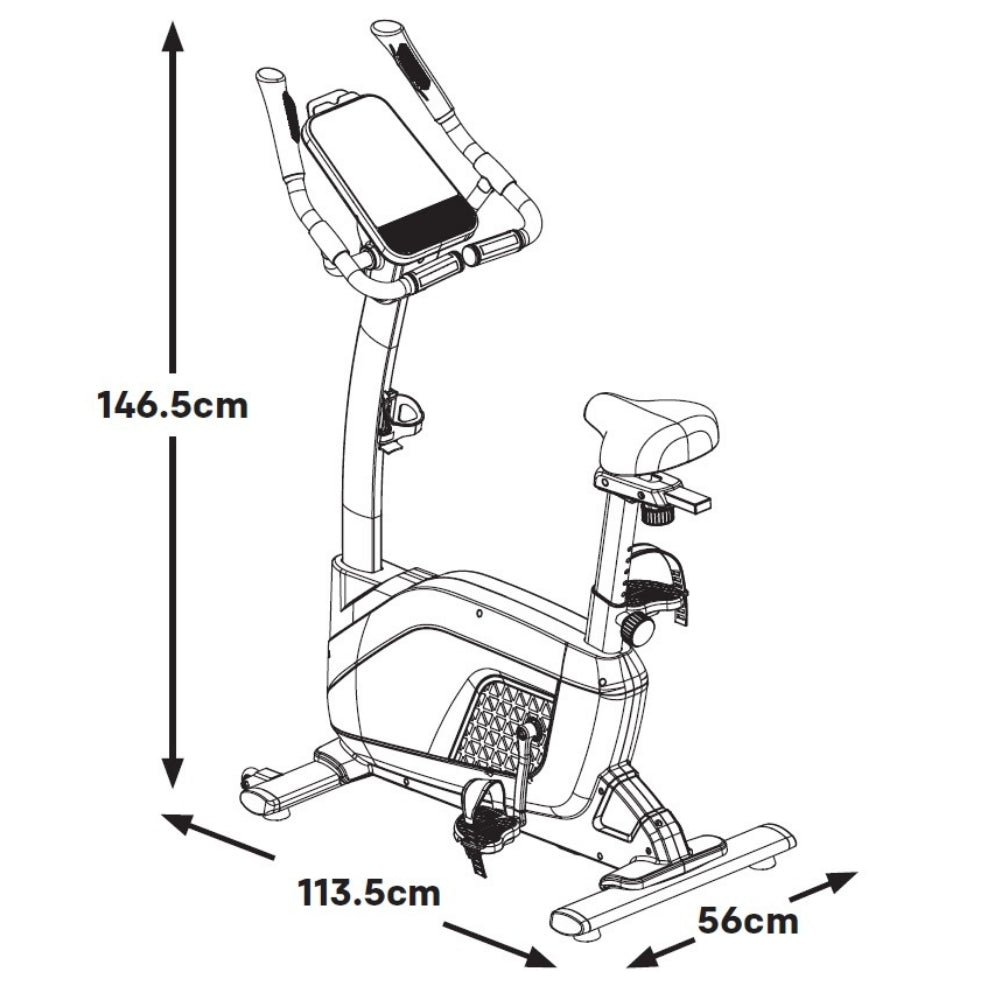 Reebok SL8.0 Upright Bike - Gymsportz