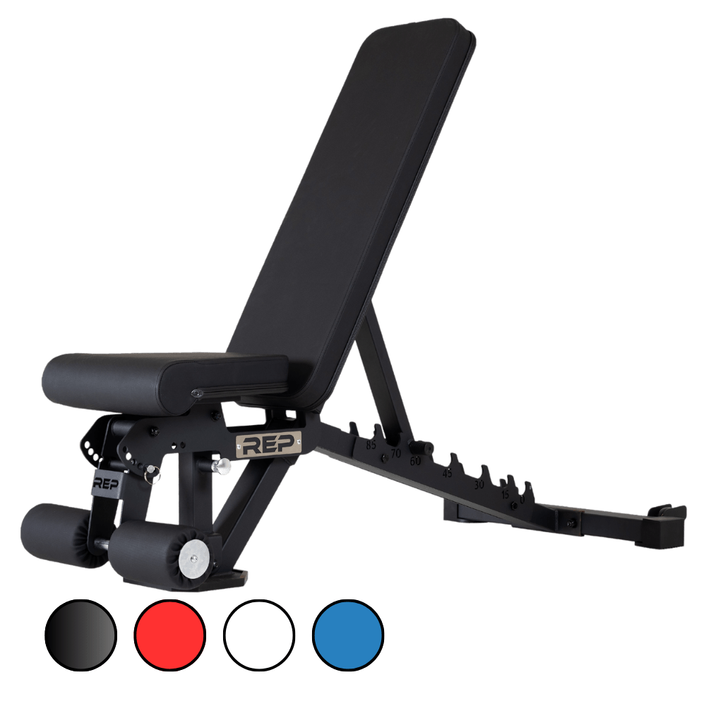 REP AB - 3000 2.0 FID Adjustable Weight Bench (AB - 3002) - Gymsportz