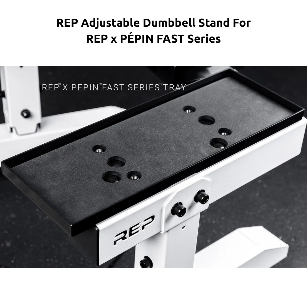 REP Adjustable Dumbbell Stand for REP x PÉPIN FAST Series - Gymsportz