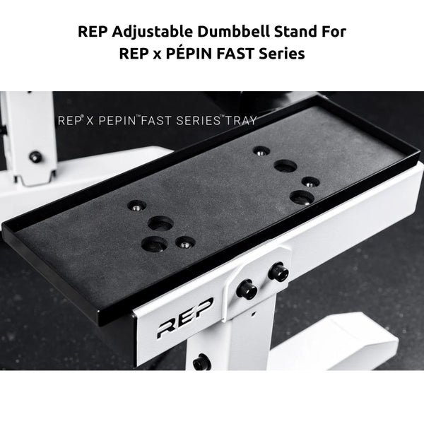 REP Adjustable Dumbbell Stand for REP x PÉPIN FAST Series - Gymsportz