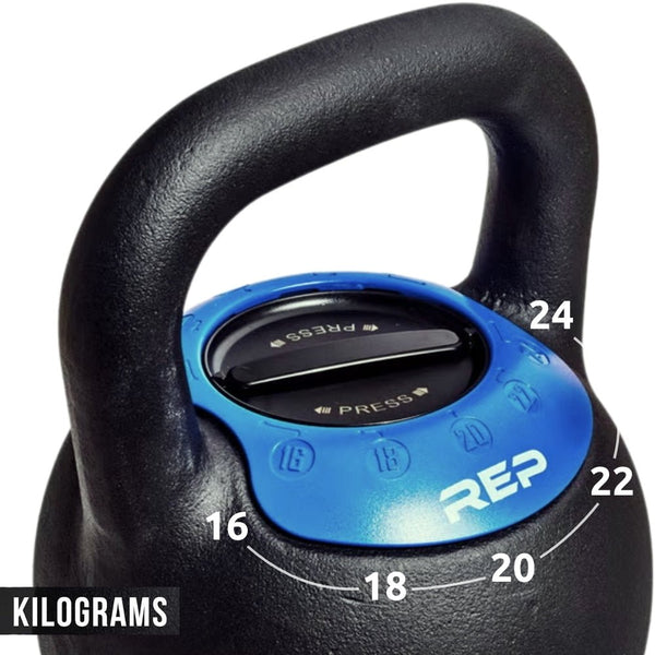 REP Adjustable Kettlebell - Gymsportz