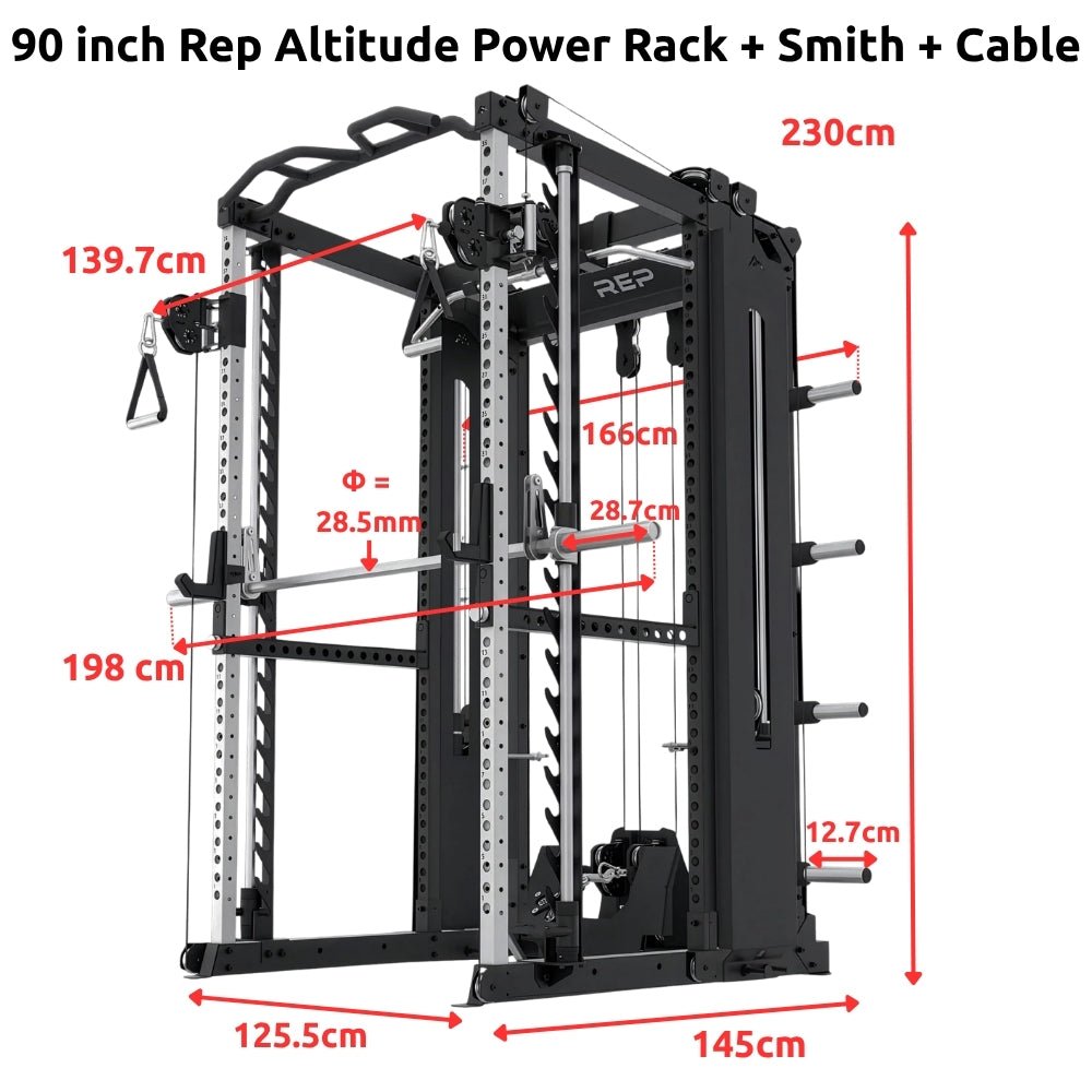 REP Altitude Power Rack - Gymsportz