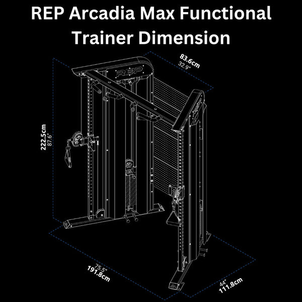 REP Arcadia Max Functional Trainer - Gymsportz